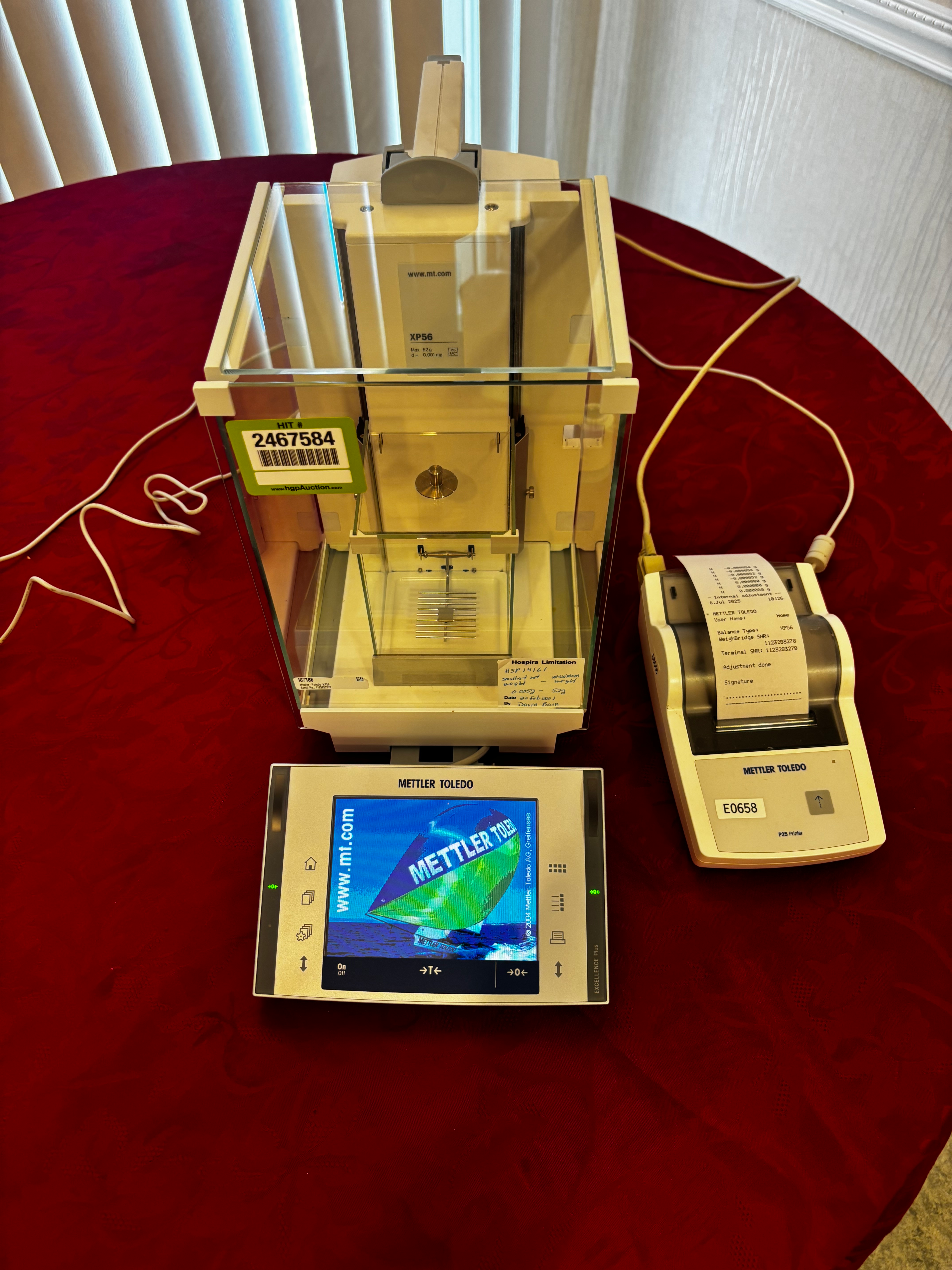 Mettler Toledo XP56 Excellence  Microbalance 
